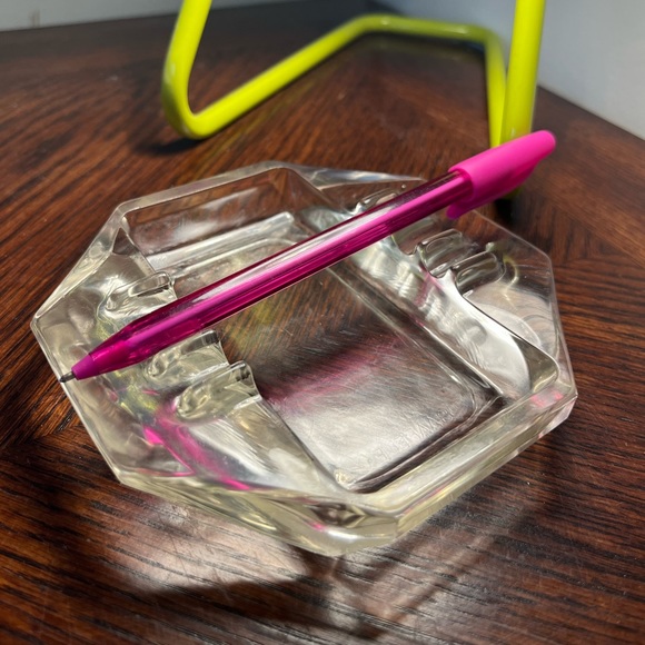 Art Deco ashtray trinket dish 1940s Safex Made in USA - Picture 2 of 8